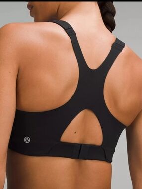 Lululemon Ultralu Square-Neck Workout Bra - Size 10 - Medium Support
